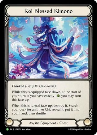 Koi Blessed Kimono (LGS275) Rainbow Foil - FaB Promos