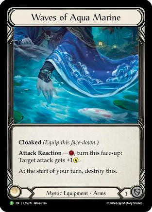 Waves of Aqua Marine (LGS276) Rainbow Foil - FaB Promos
