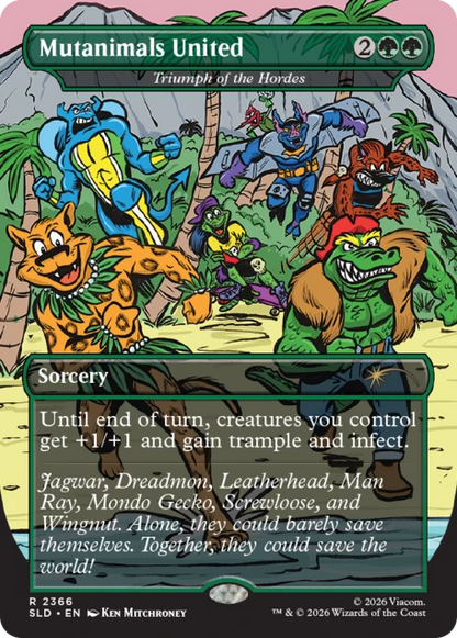 Secret Lair - Teenage Mutant Ninja Turtles: The Mighty Mutanimals