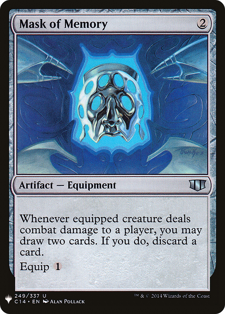 Mask of Memory (C14-249) - The List