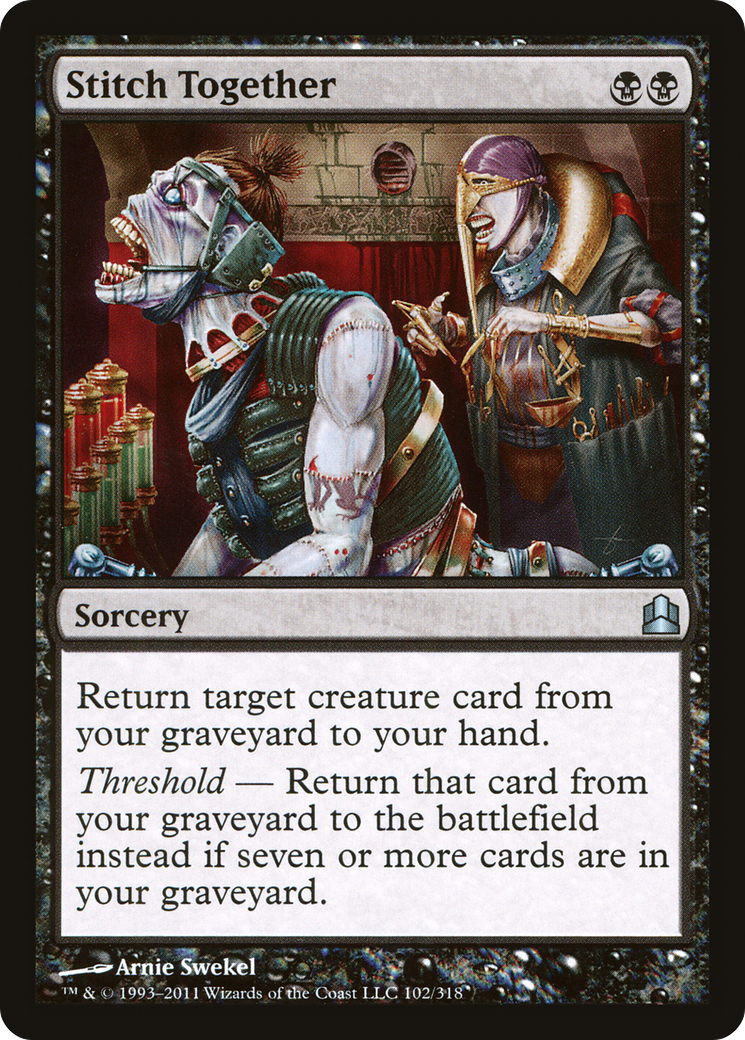 Stitch Together (102) - Commander 2011