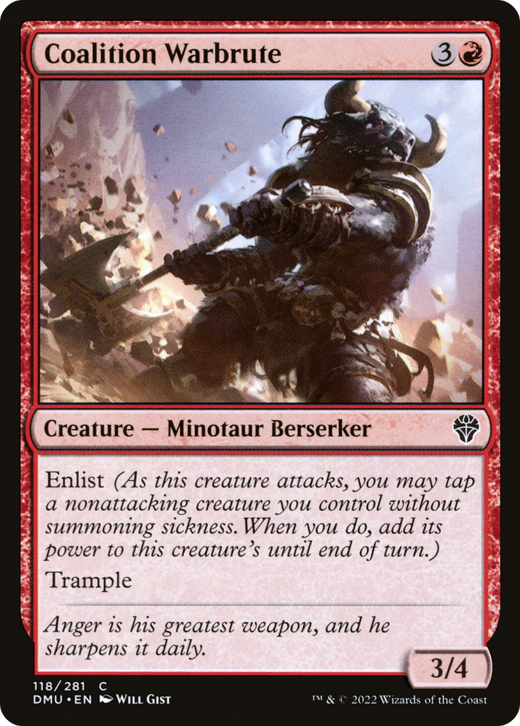 Coalition Warbrute [Dominaria United] Foil