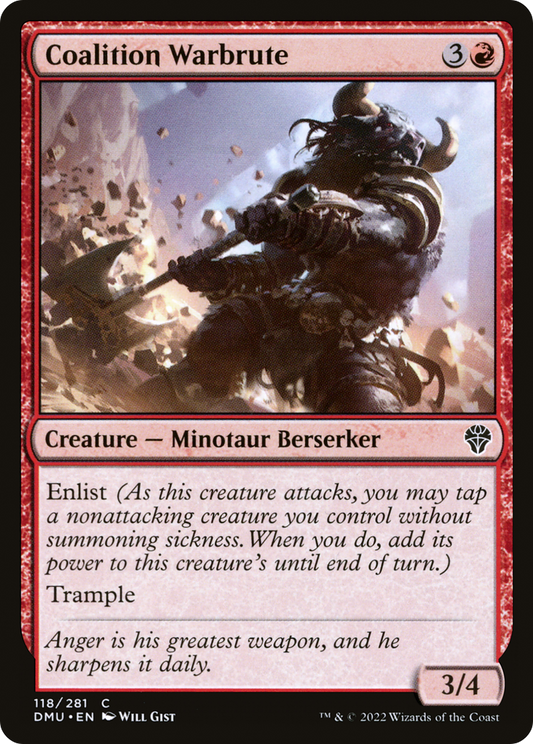Coalition Warbrute [Dominaria United] Foil