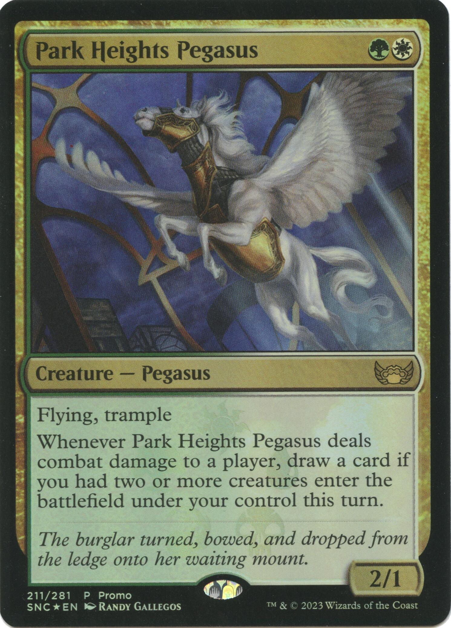 Park Heights Pegasus [Media Promos] | Silver Goblin