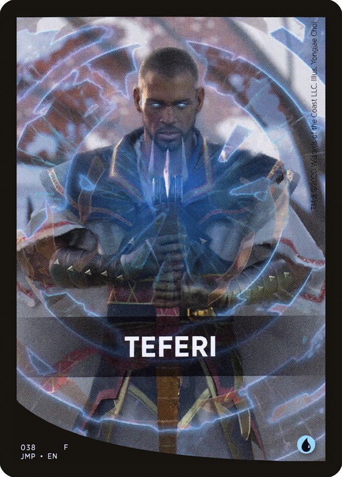 Teferi Theme Card [Jumpstart Front Cards] | Silver Goblin