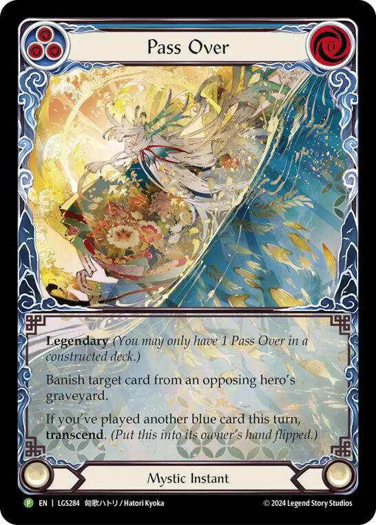 Pass Over // Inner Chi (LGS284) Rainbow Foil - FaB Promos