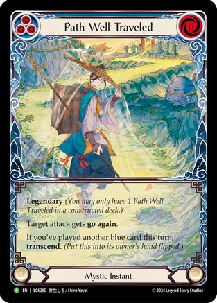 Path Well Traveled // Inner Chi (LGS285) Rainbow Foil - FaB Promos