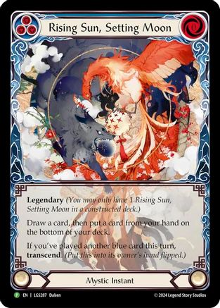 Rising Sun, Setting Moon // Inner Chi (LGS287) Rainbow Foil - FaB Promos