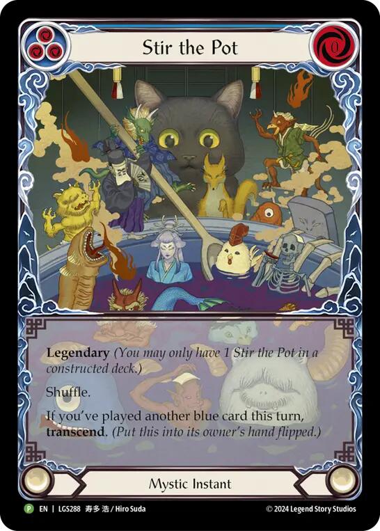 Stir the Pot // Inner Chi (LGS288) Rainbow Foil - FaB Promos
