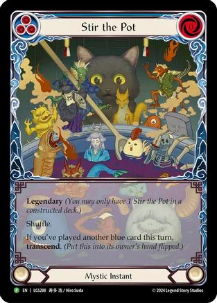Stir the Pot // Inner Chi (LGS288) Rainbow Foil - FaB Promos