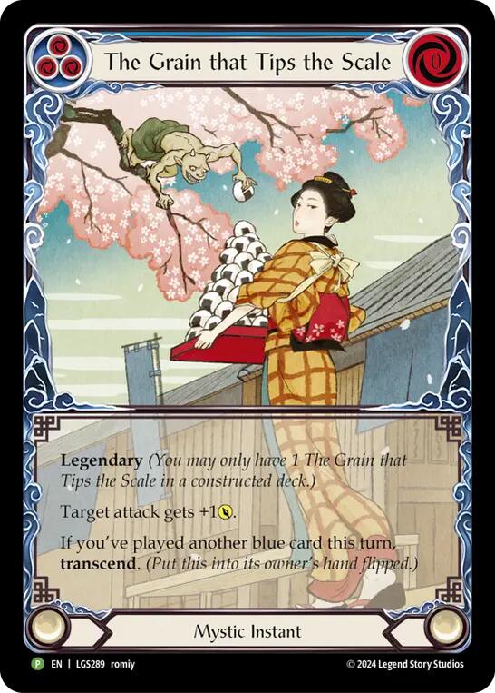 The Grain that Tips the Scale // Inner Chi (LGS289) Rainbow Foil - FaB Promos