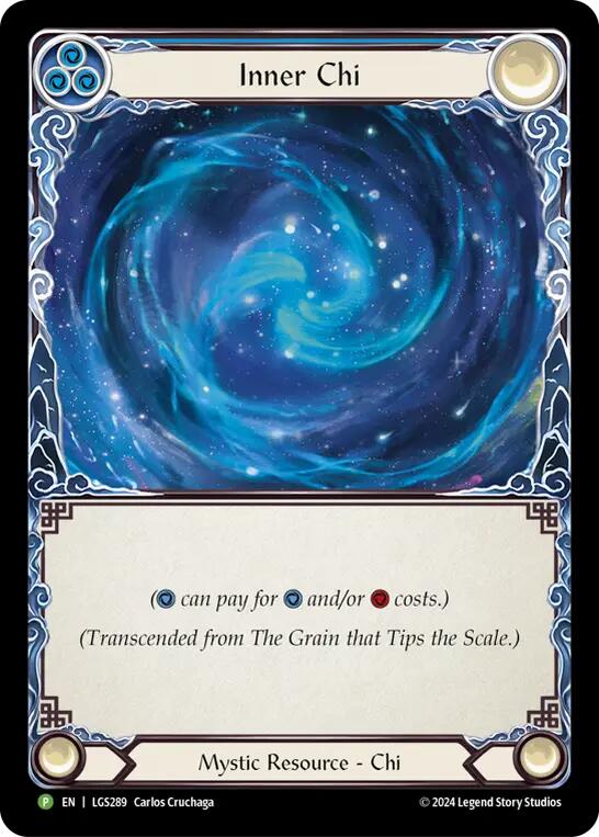 The Grain that Tips the Scale // Inner Chi (LGS289) Rainbow Foil - FaB Promos
