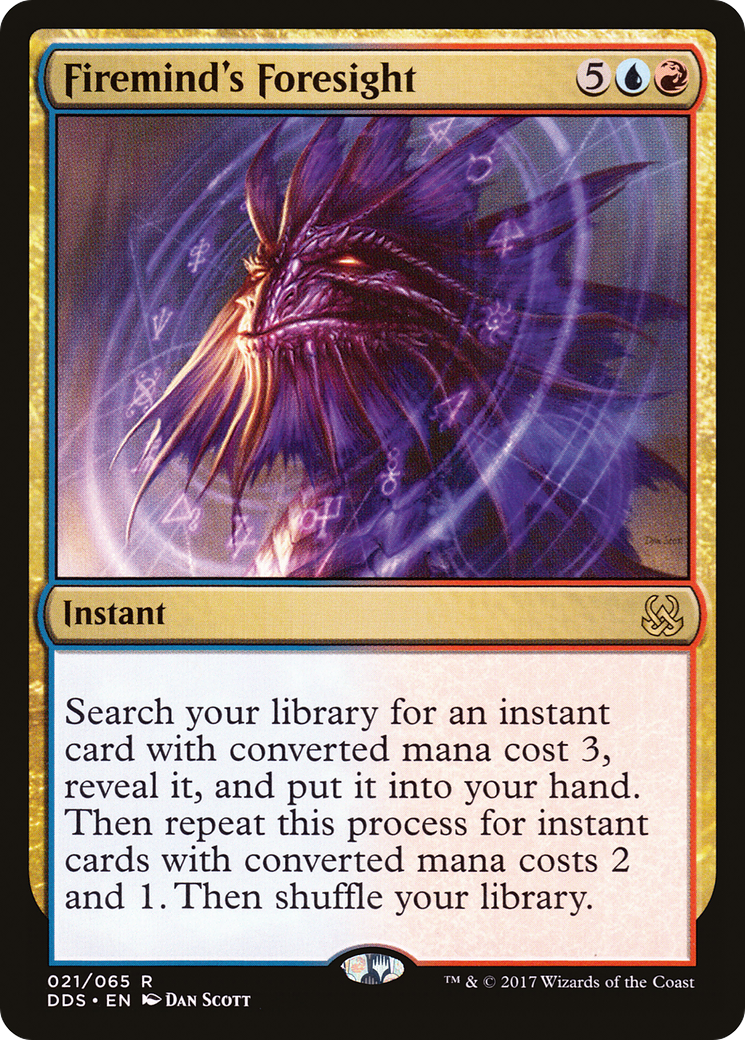 Firemind's Foresight (021) - Duel Decks: Mind vs. Might