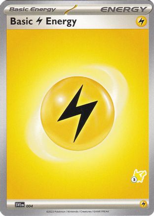 Basic Lightning Energy - Pikachu 3 (4) - Battle Academy 2024