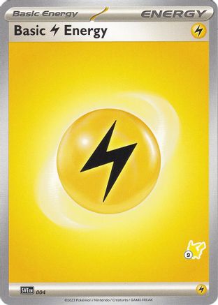 Basic Lightning Energy - Pikachu 9 (4) - Battle Academy 2024