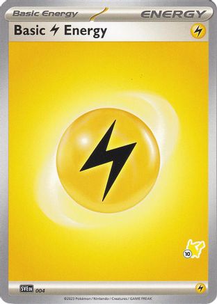 Basic Lightning Energy - Pikachu 10 (4) - Battle Academy 2024
