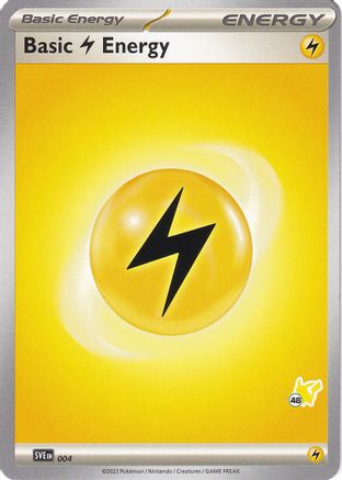 Basic Lightning Energy - Pikachu 48 (4) - Battle Academy 2024