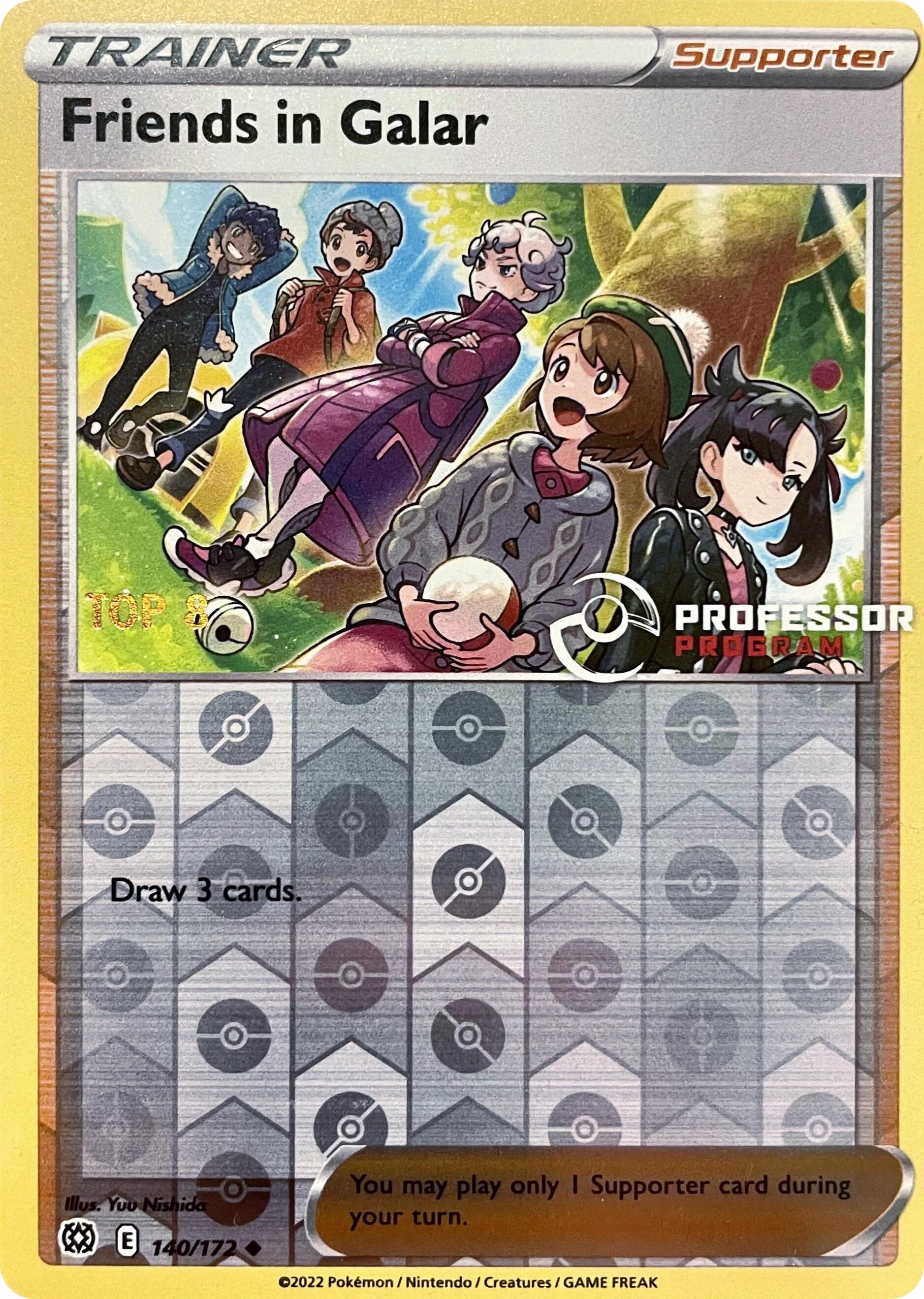 Friends in Galar (140/172) (2022) [Professor Program Promos] | Silver Goblin