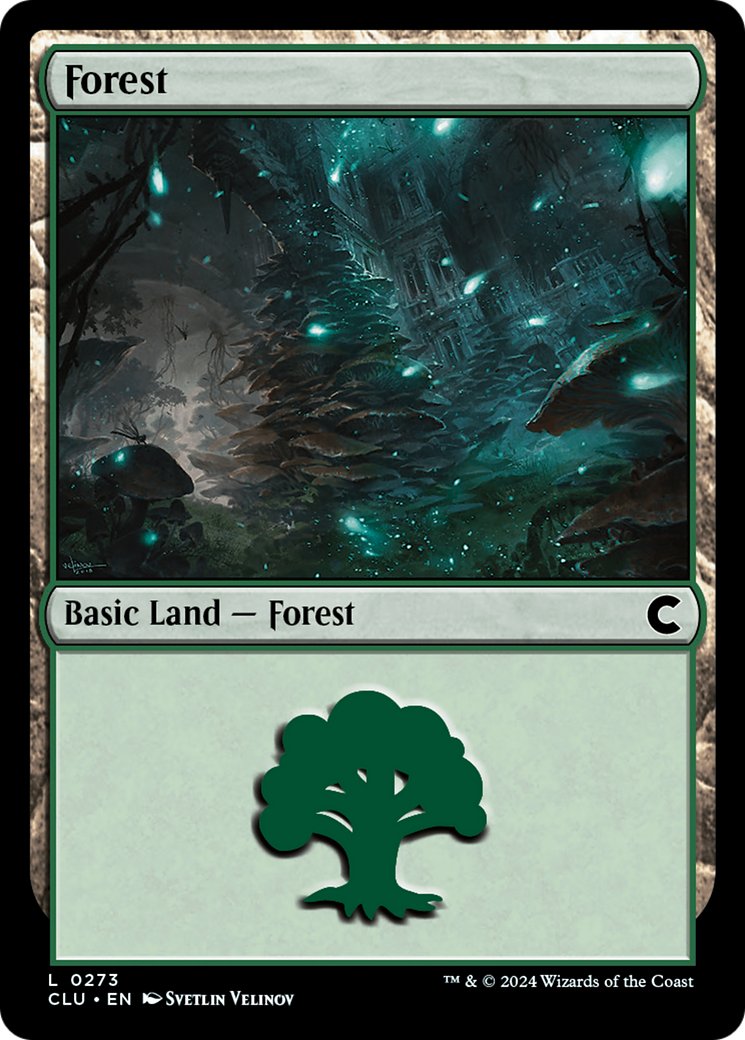 Forest (273) - Ravnica: Clue Edition