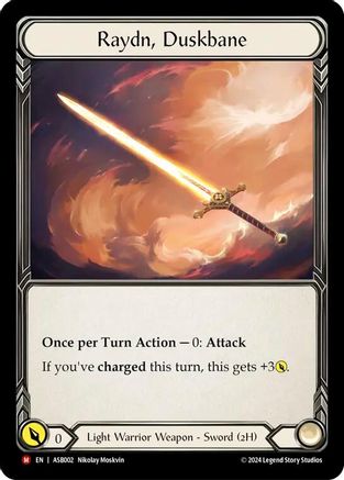 Raydn, Duskbane (ASB002) - Armory Deck: Boltyn