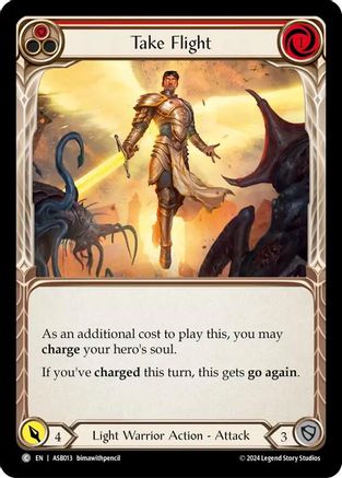 Take Flight (Red) (ASB013) - Armory Deck: Boltyn
