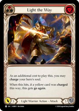 Light the Way (Red) (ASB011) - Armory Deck: Boltyn
