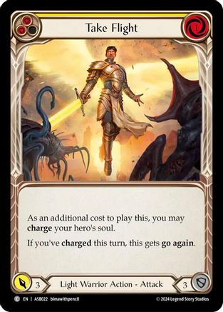 Take Flight (Yellow) (ASB022) - Armory Deck: Boltyn