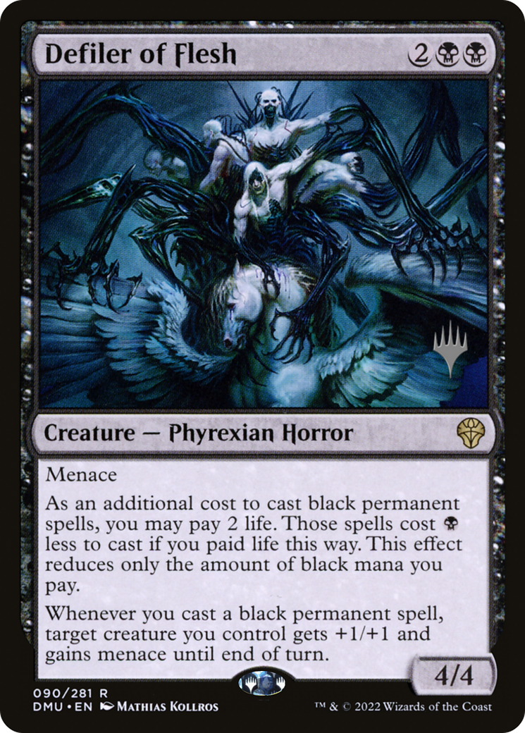 Defiler of Flesh (Promo Pack) [Dominaria United Promos] Foil