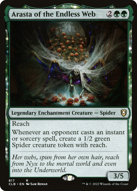 Arasta of the Endless Web (817) - Commander Legends: Battle for Baldur's Gate