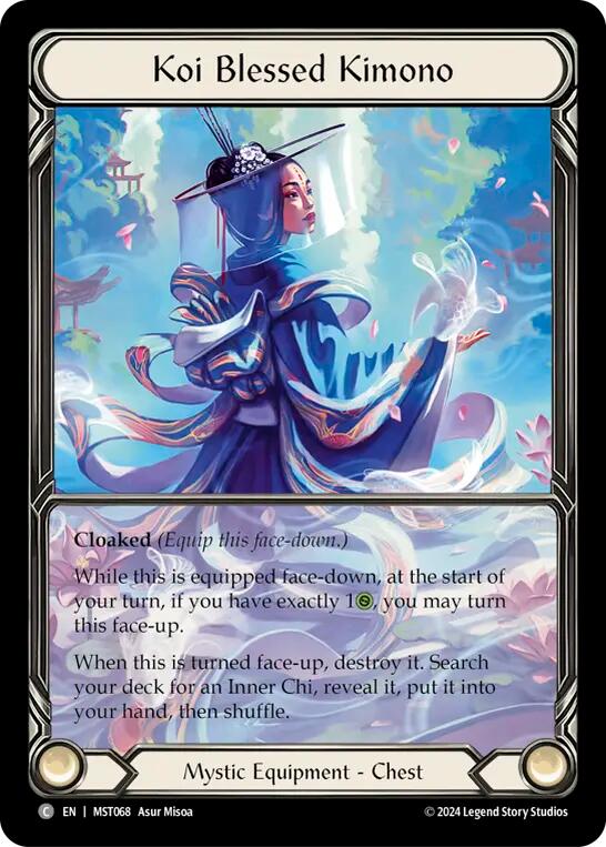 Koi Blessed Kimono (Extended Art) [MST068] (Part the Mistveil)  Cold Foil | Silver Goblin