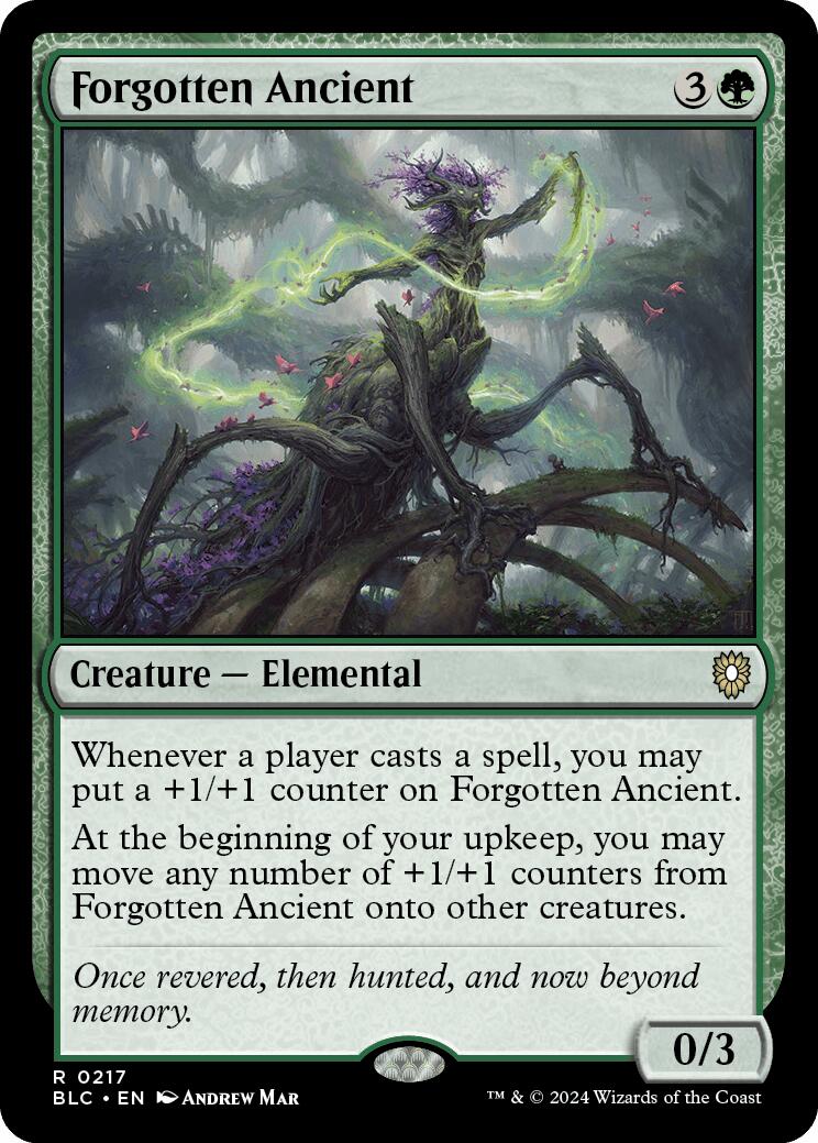 Forgotten Ancient [Bloomburrow Commander] | Silver Goblin