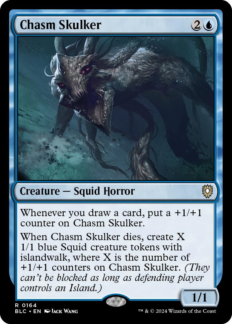 Chasm Skulker [Bloomburrow Commander] | Silver Goblin