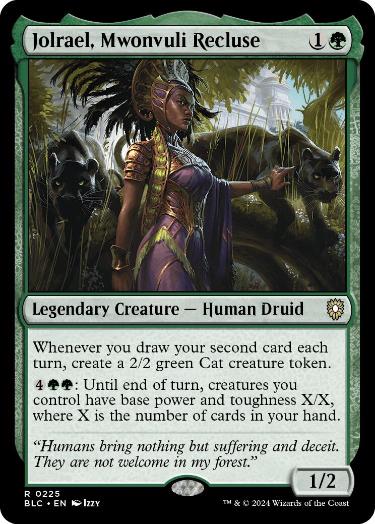 Jolrael, Mwonvuli Recluse [Bloomburrow Commander] | Silver Goblin