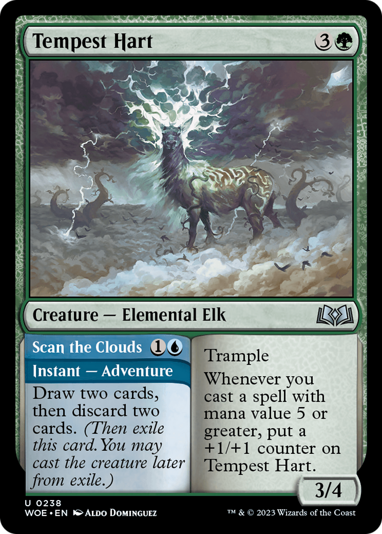 Tempest Hart (238) Foil - Wilds of Eldraine
