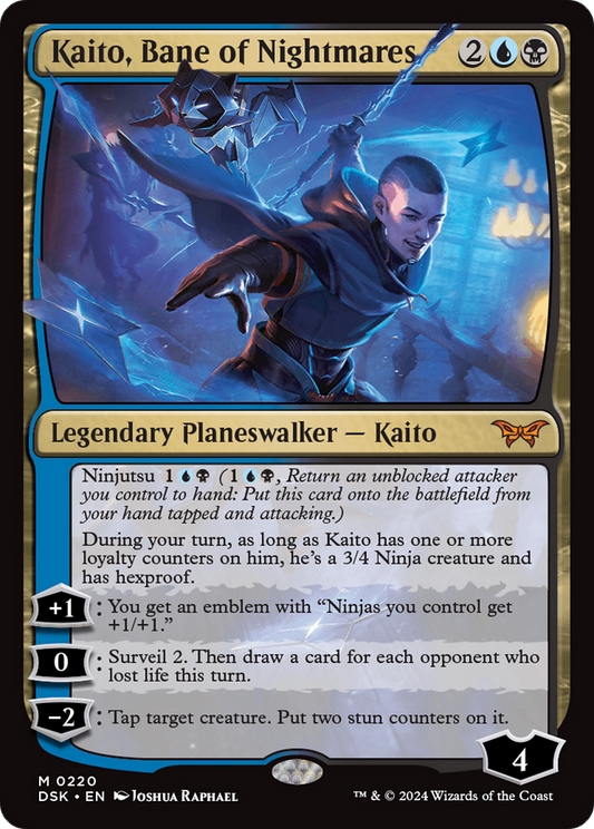 Kaito, Bane of Nightmares [Duskmourn: House of Horror] Foil