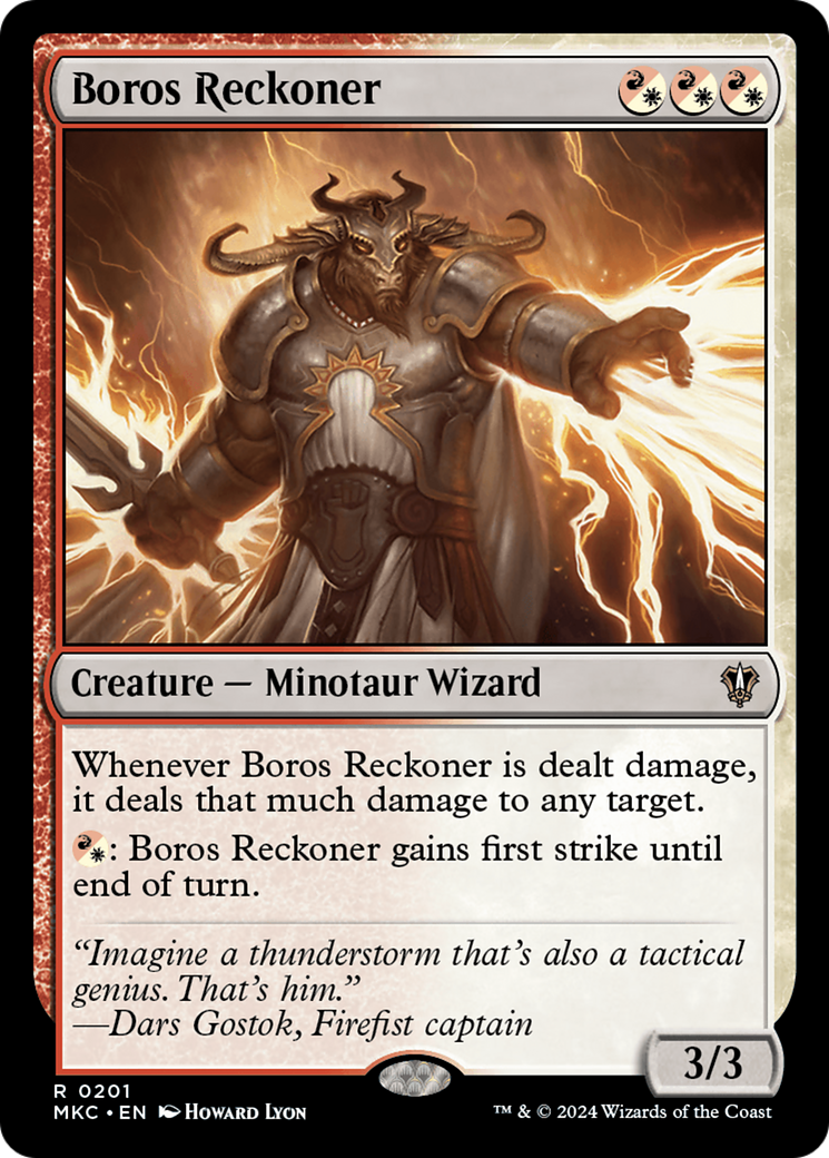 Boros Reckoner (201) - Murders at Karlov Manor Commander
