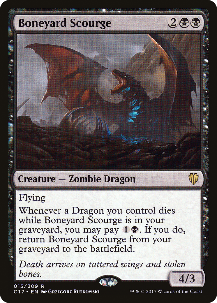 Boneyard Scourge [Commander 2017] | Silver Goblin