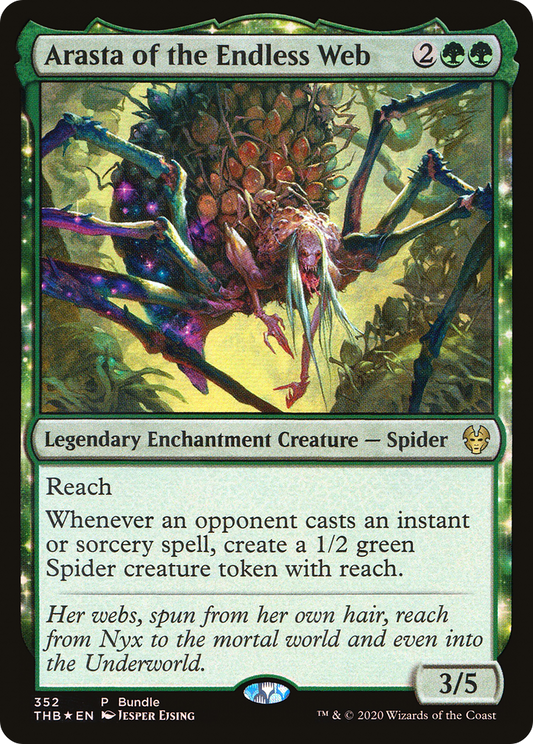 Arasta of the Endless Web (352) Foil - Theros Beyond Death
