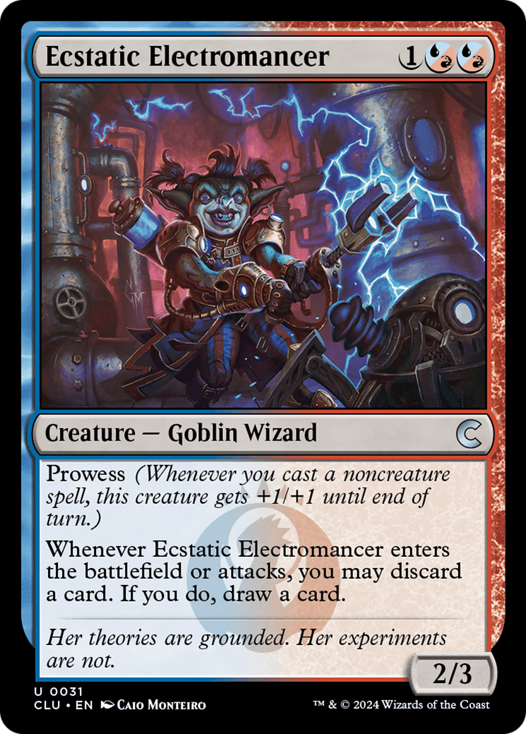 Ecstatic Electromancer [Ravnica: Clue Edition] | Silver Goblin