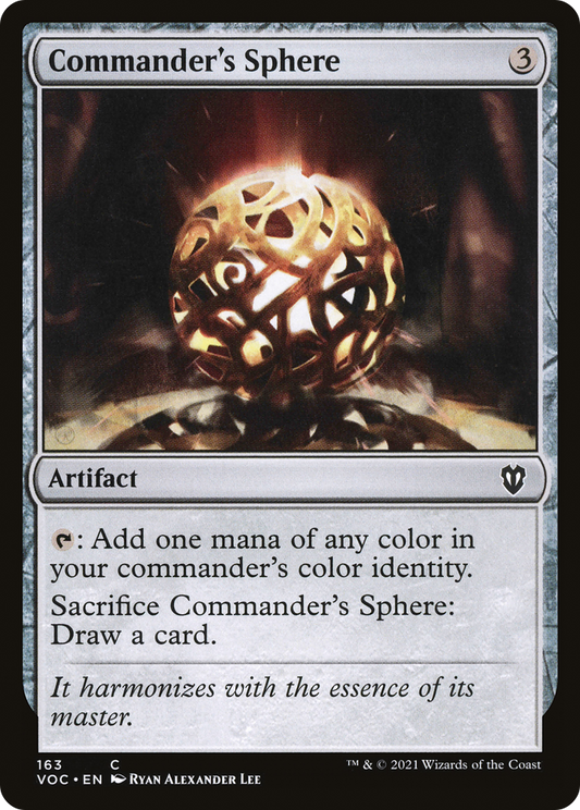 Commander's Sphere (163) - Crimson Vow Commander