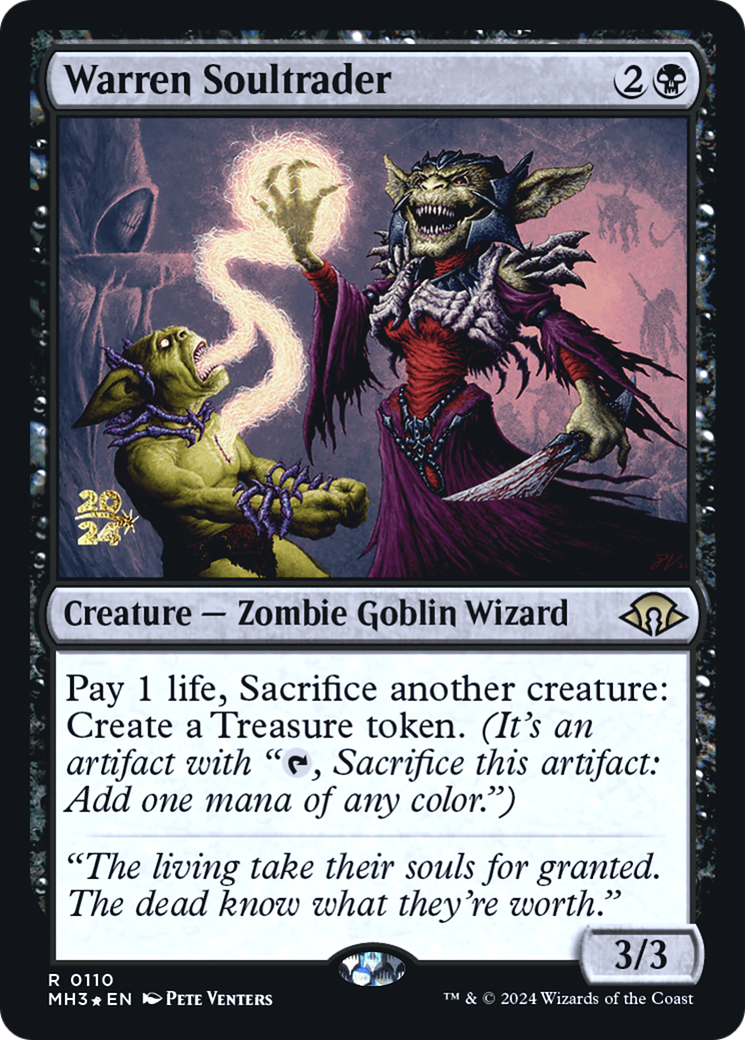 Warren Soultrader (110) Foil - Modern Horizons 3 Promos