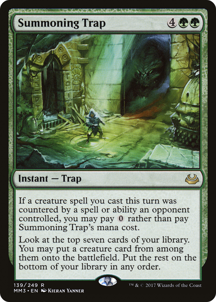 Summoning Trap (139) Foil - Modern Masters 2017
