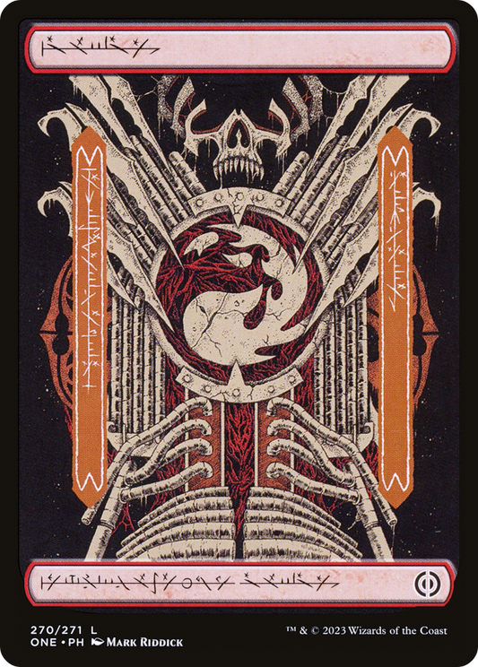Mountain – Full Art (270) Foil - Phyrexia: All Will Be One