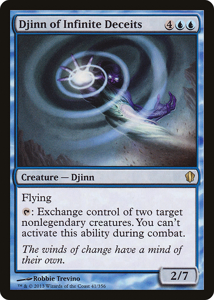 Djinn of Infinite Deceits (041) - Commander 2013