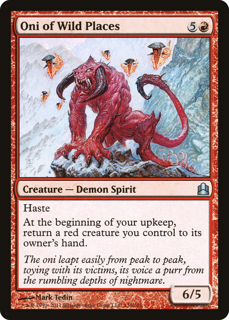 Oni of Wild Places (130) - Commander 2011