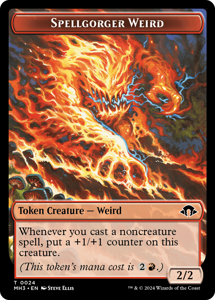 Spellgorger Weird Token [Modern Horizons 3 Tokens] | Silver Goblin