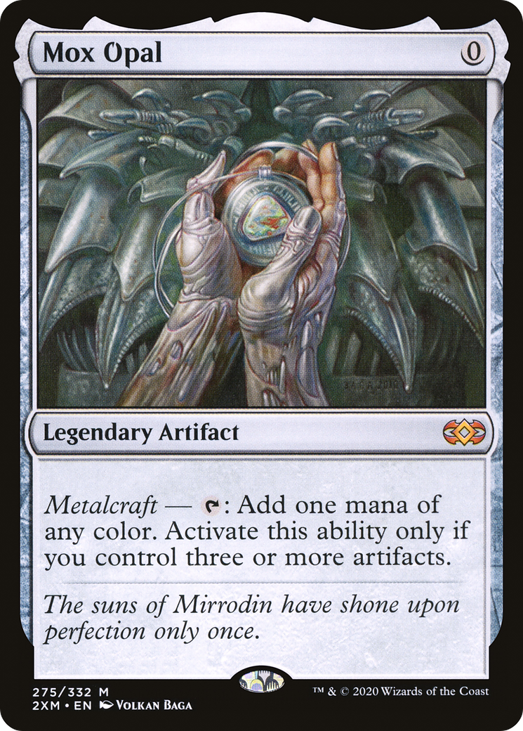 Mox Opal (275) Foil - Double Masters