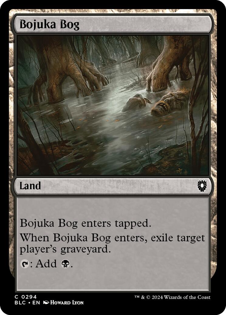 Bojuka Bog [Bloomburrow Commander] | Silver Goblin