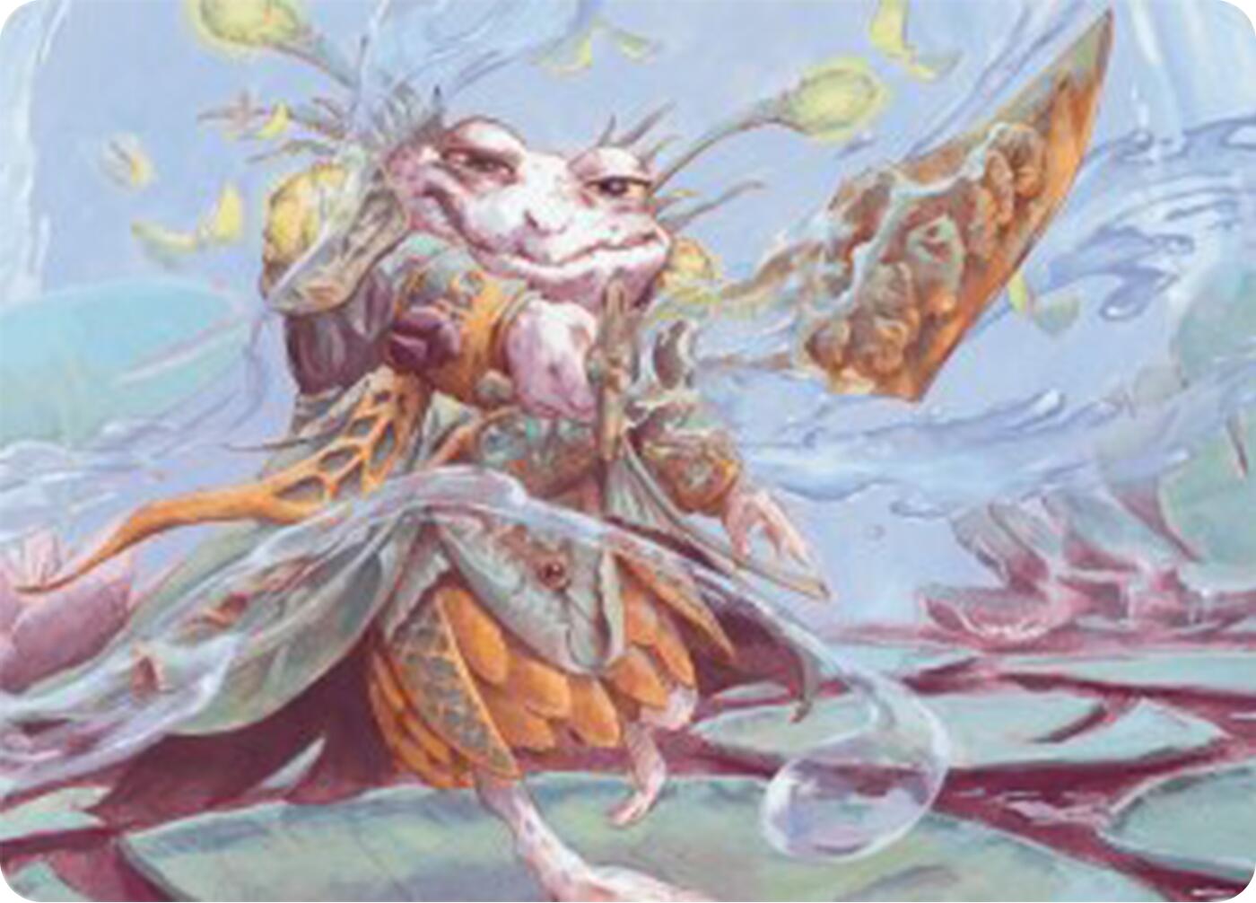 Glarb, Calamity's Augur Art Card [Bloomburrow Art Series] | Silver Goblin