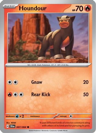Houndour (007/064) [Scarlet & Violet: Shrouded Fable] Reverse Holofoil